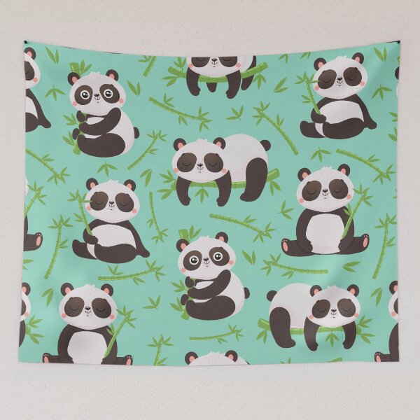 Item preview, Panda and bamboo designed and sold by della95.