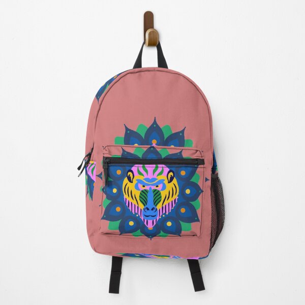 Item preview, colorful baboon abstract! designed and sold by Byoudesigns.