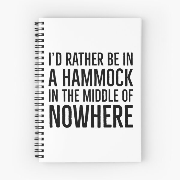 Item preview, I'd Rather Be in a Hammock designed and sold by HalpinDesign.
