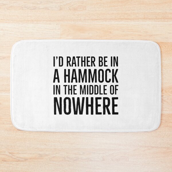 Item preview, I'd Rather Be in a Hammock designed and sold by HalpinDesign.
