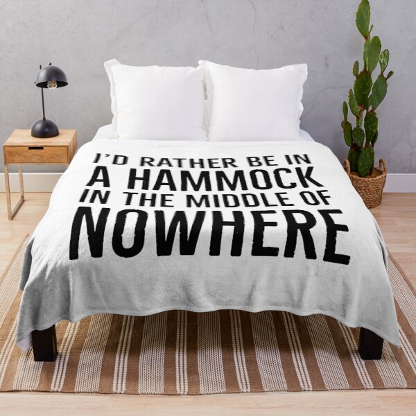 Item preview, I'd Rather Be in a Hammock designed and sold by HalpinDesign.