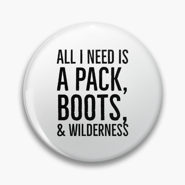 Item preview, Pack Boots and Wilderness designed and sold by HalpinDesign.