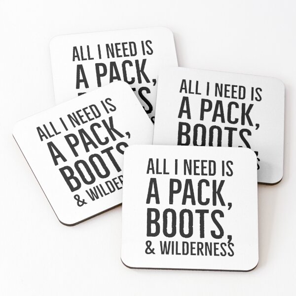 Item preview, Pack Boots and Wilderness designed and sold by HalpinDesign.