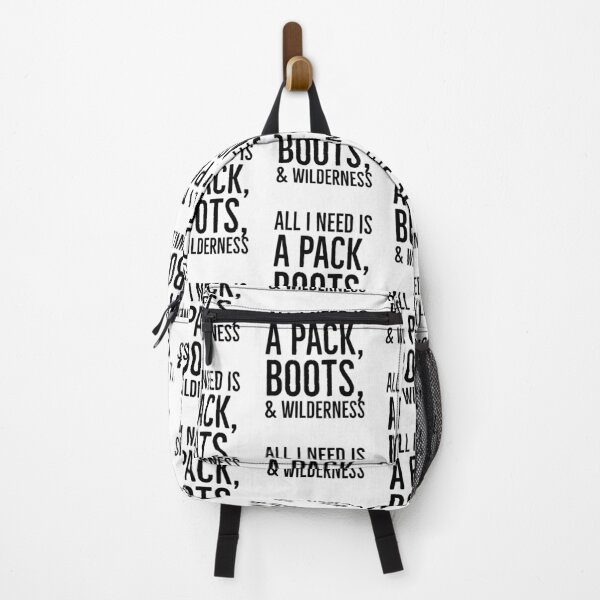 Item preview, Pack Boots and Wilderness designed and sold by HalpinDesign.
