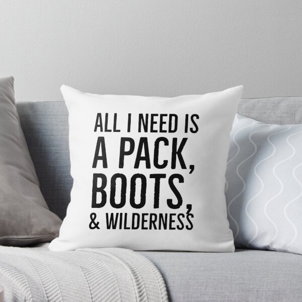 Artikelvorschau, Pack Boots and Wilderness entworfen und verkauft von HalpinDesign.