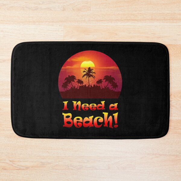 Item preview, 'I Need a Beach'... Sunset Island designed and sold by Michael Pilinski.