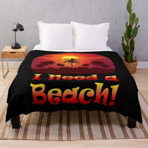 Item preview, 'I Need a Beach'... Sunset Island designed and sold by Michael Pilinski.