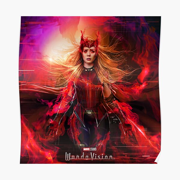 Scarlet Witch Posters Redbubble