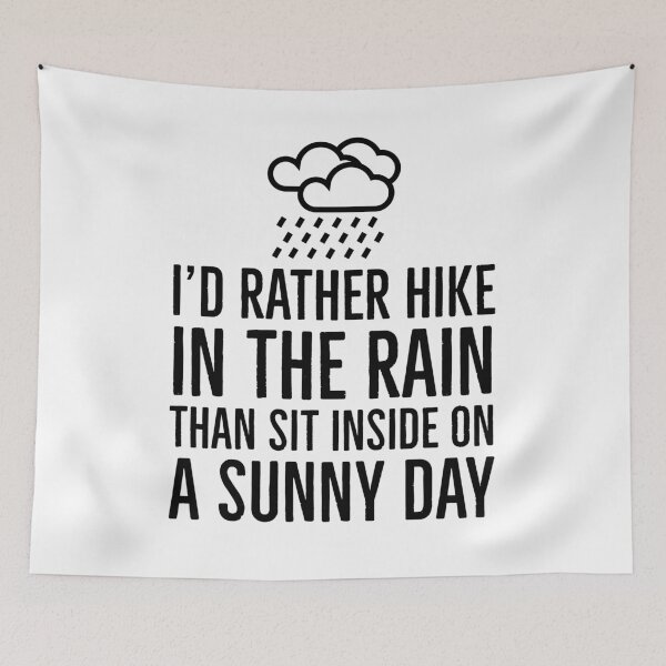 Item preview, Hike in the Rain designed and sold by HalpinDesign.