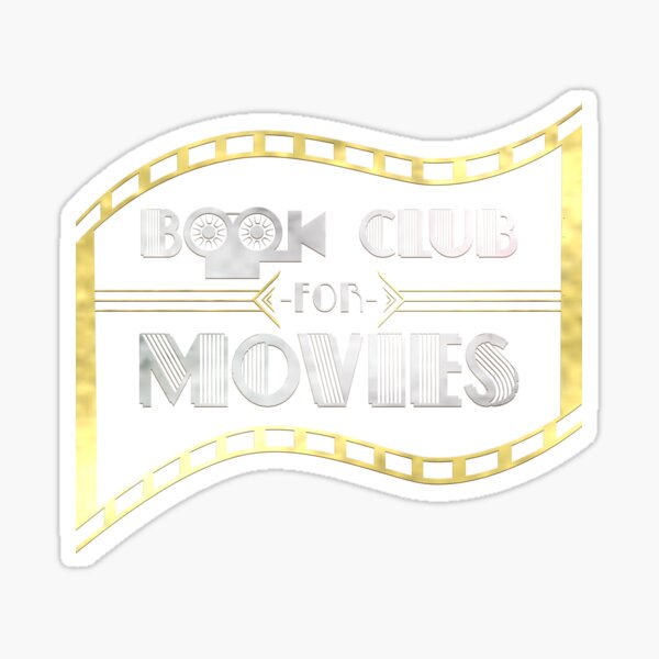 The Book Club for Movies Silver Sticker
