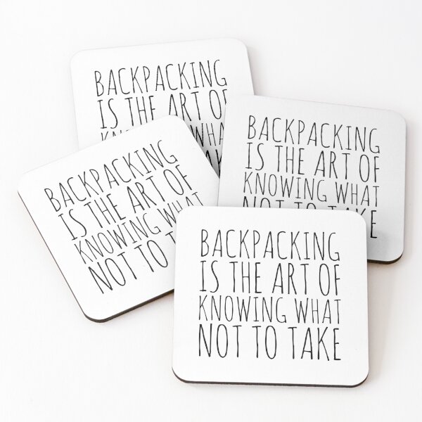 Item preview, The Art of Backpacking designed and sold by HalpinDesign.
