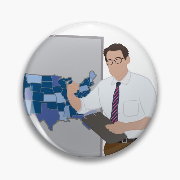 Item preview, Kornacki at the Big Board designed and sold by GrellenDraws.