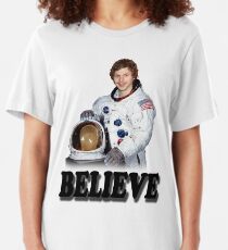 Michael Cera Believes in You Slim Fit T-Shirt