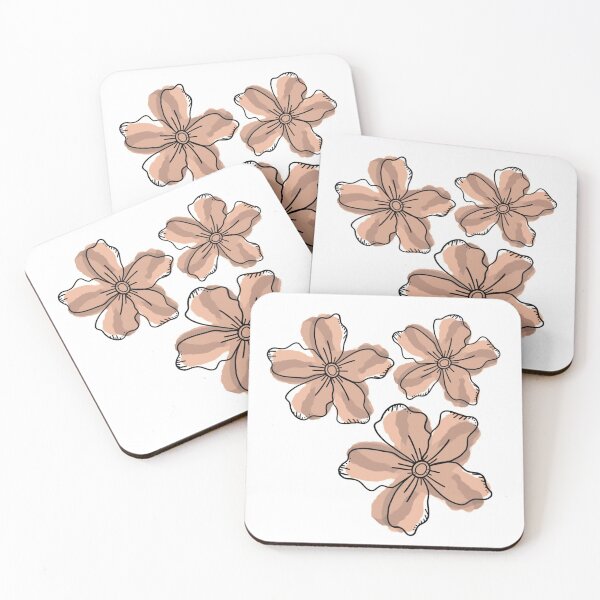 Item preview, Beige Blooms designed and sold by Eunyoung Design-Inkouragements.
