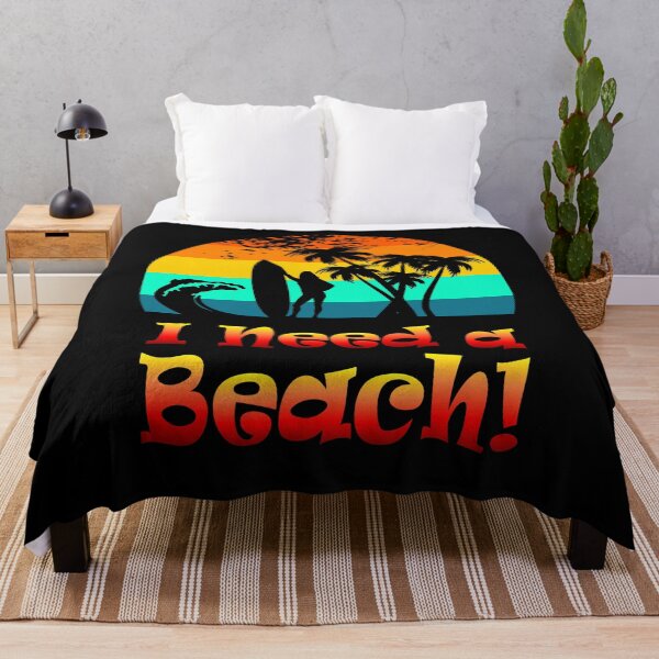 Item preview, 'I Need a Beach'... Stranded Surfer Girl designed and sold by Michael Pilinski.