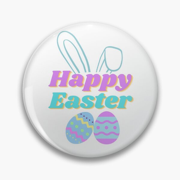 Item preview, Cute Happy Easter Bunnies Eggs Pattern Design designed and sold by LordAudes.