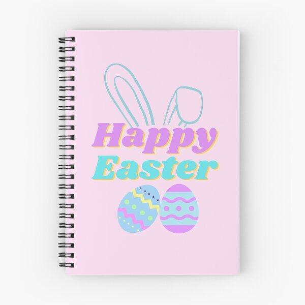 Item preview, Cute Happy Easter Bunnies Eggs Pattern Design designed and sold by LordAudes.