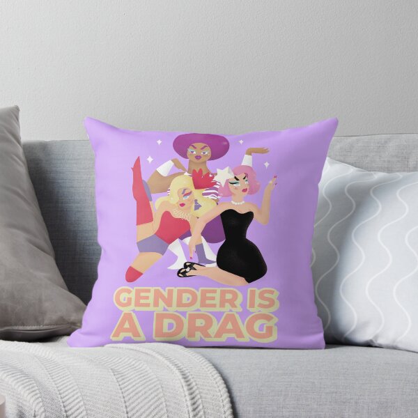 Item preview, Gender Is A Drag designed and sold by SquishStitches.
