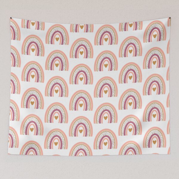 Item preview, Pink boho rainbow  designed and sold by megan1007.