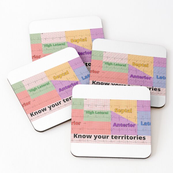 Item preview, ECG - Know your territories  designed and sold by Craz-Creates.