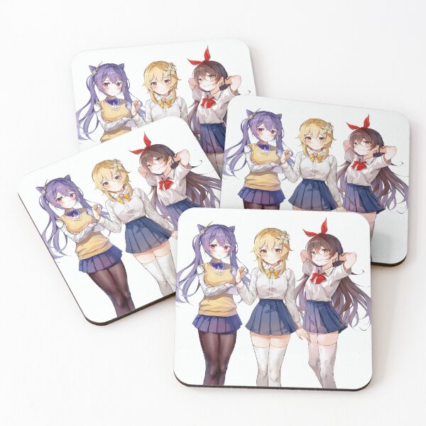 Item preview, School Girls | Genshin Impact designed and sold by Reigill.