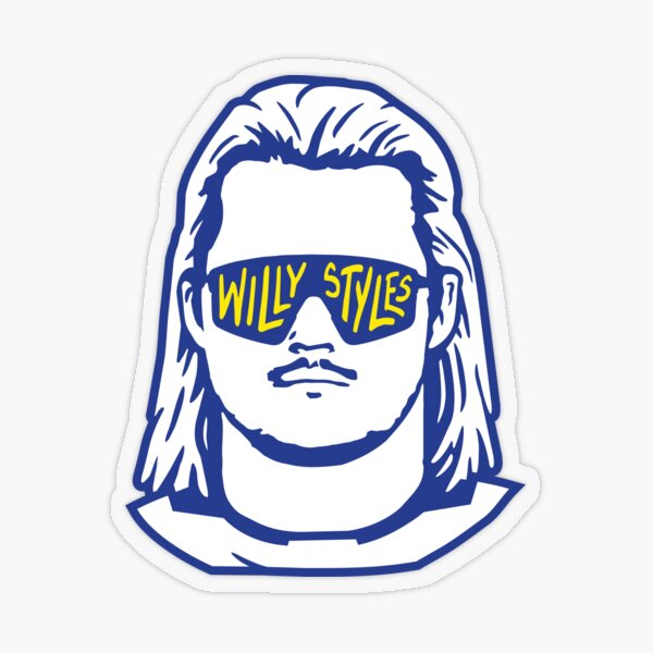 Willy Styles Transparent Sticker