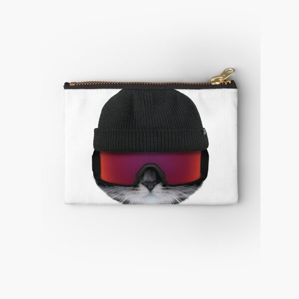 Item preview, Snow Cat - Cat Wearing Goggles - Cool Cats designed and sold by sketchworks.