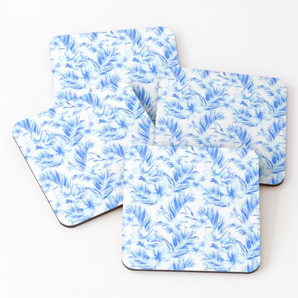 Item preview, DIGITAL TRENDS STUNNING BLUE PLUMERA FLORA designed and sold by THE AMERICAN TEEVANGELIST.