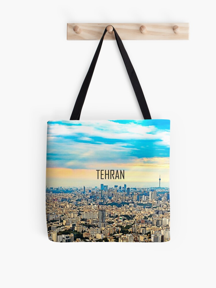 Krnach Upcycled Fabric Shoulder Bag Tehran