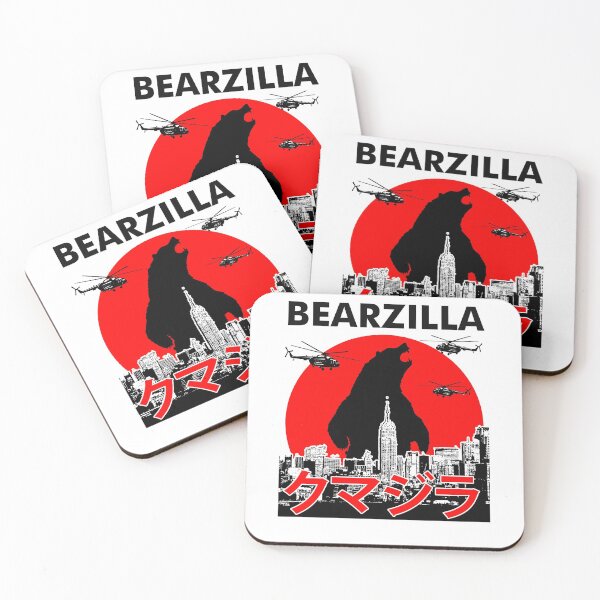 Item preview, Bearzilla Colorful Vintage Sunset Style Bear Lover designed and sold by Skechers7654.