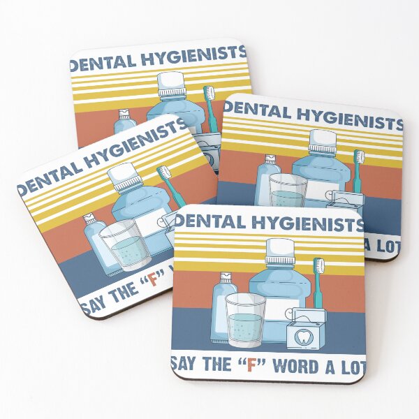 Item preview, Dental Hygienists Say The "F" Word A Lot Floss Pun Vintage Shirt designed and sold by Skechers7654.