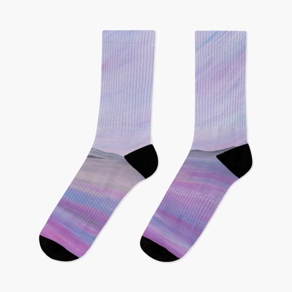 Item preview, A Romantic Purple Misty Oceanic Art Work designed and sold by Ilana Khoshsima.