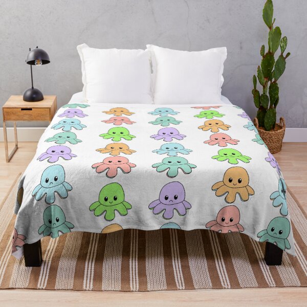 Item preview, Reversible octopus plush sticker pack  designed and sold by megan1007.