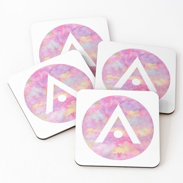 Item preview, Pink and Purple Watercolor Aveda Logo designed and sold by Dalaura.