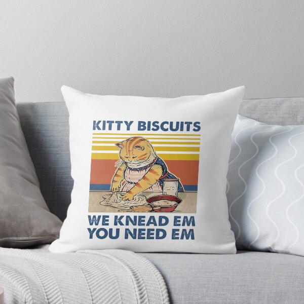 Item preview, Kitty Biscuits We Knead Em You Need Em Vintage Shirt designed and sold by Skechers7654.