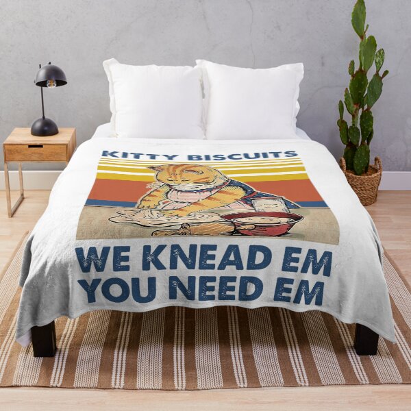 Item preview, Kitty Biscuits We Knead Em You Need Em Vintage Shirt designed and sold by Skechers7654.