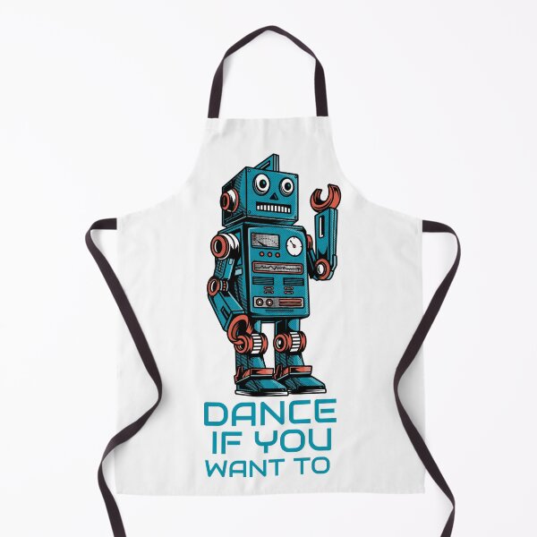 Item preview, Dance if You Want to | Blue Robot Character designed and sold by modernzen.