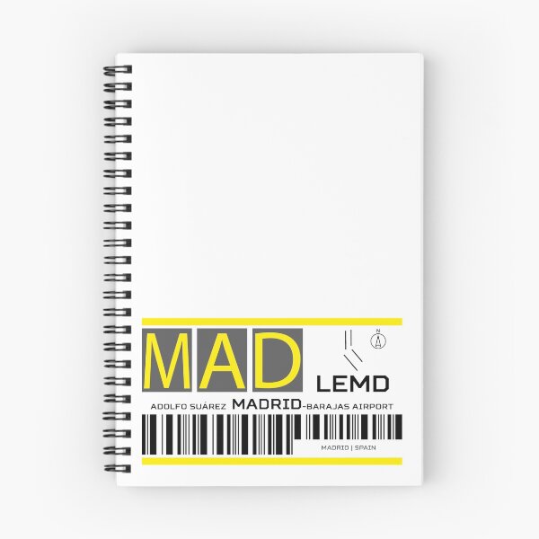 Item preview, Destination Madrid Airport designed and sold by avionuts.