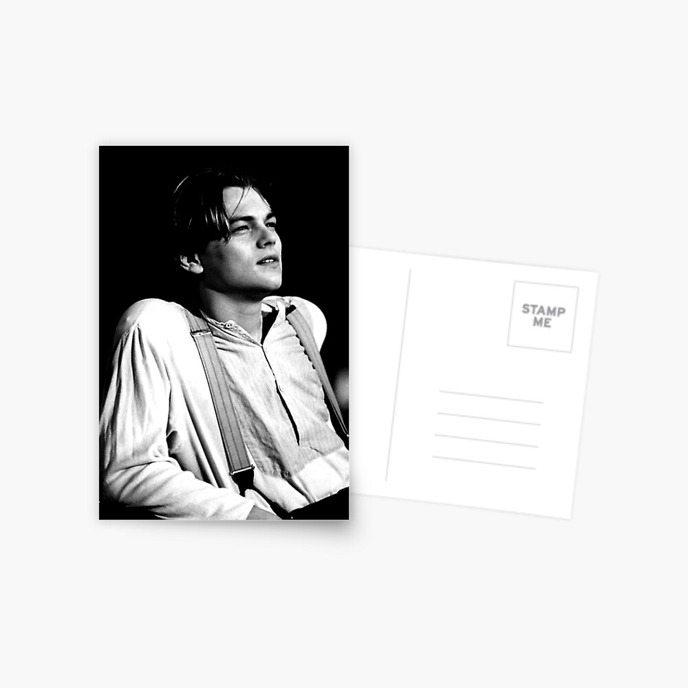 leonardo dicaprio Postcard