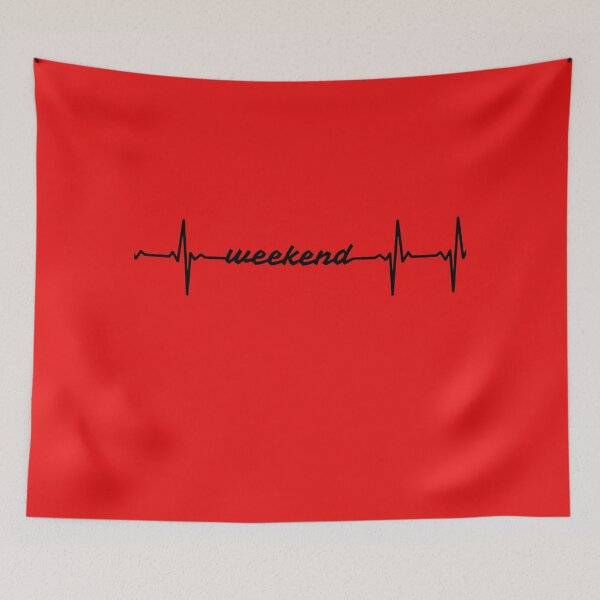 Item preview, heart beat weekend designed and sold by SmartTShirtTime.