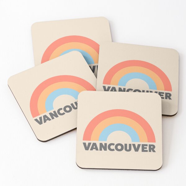 Item preview, Vancouver Retro Rainbow designed and sold by modeoftravel.