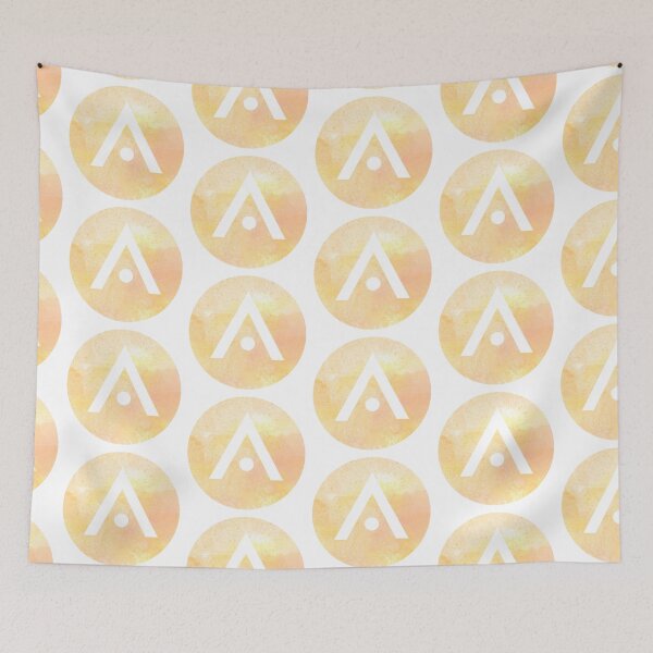Item preview, Yellow Watercolor Aveda Logo designed and sold by Dalaura.