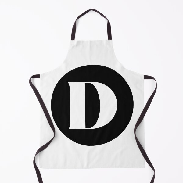 Item preview, D (Letter Initial Monogram) designed and sold by Texterns.