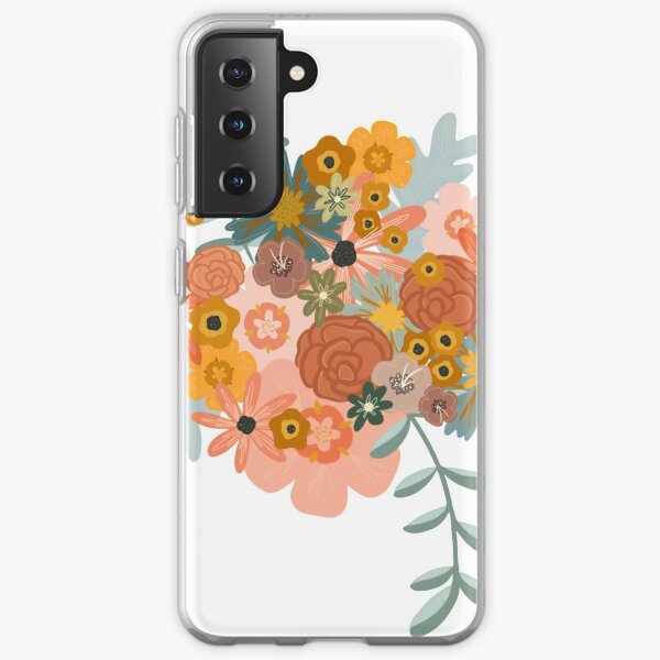 Boho Flowers Samsung Galaxy Soft Case