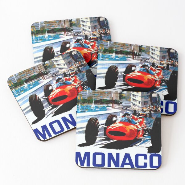 Item preview, MONACO GRAND PRIX Vintage Auto Racing designed and sold by walterrodriguez.