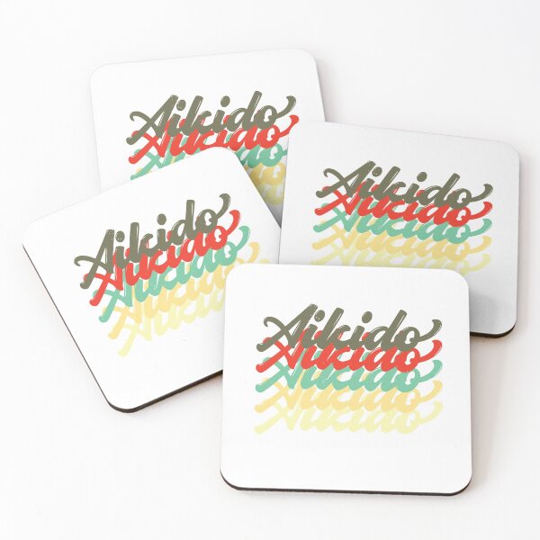 Item preview, Aikido Vintage Retro Style Tee designed and sold by Polishthestone.