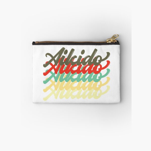 Item preview, Aikido Vintage Retro Style Tee designed and sold by Polishthestone.