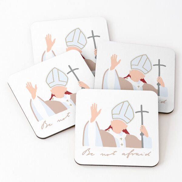 Item preview, john paul II "be not afraid" designed and sold by katyrempel.