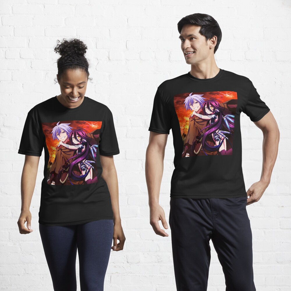 No Game No Life Zero - Schwi & Riku Essential T-Shirt for Sale by  AniSutekka