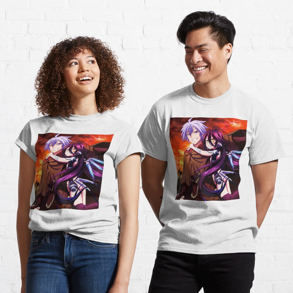 No Game No Life Zero - Schwi & Riku Essential T-Shirt for Sale by  AniSutekka